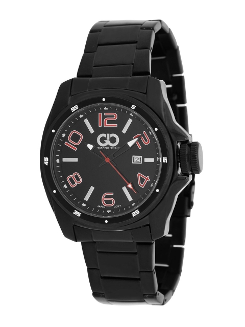 

GIO COLLECTION Men Black Analogue Watch G0069-44
