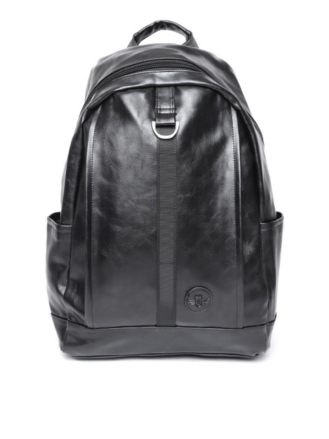 

Roadster Unisex Black Solid Backpack