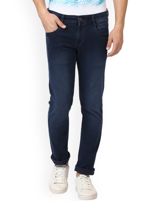 

Parx Men Blue Slim Fit Mid-Rise Clean Look Jeans