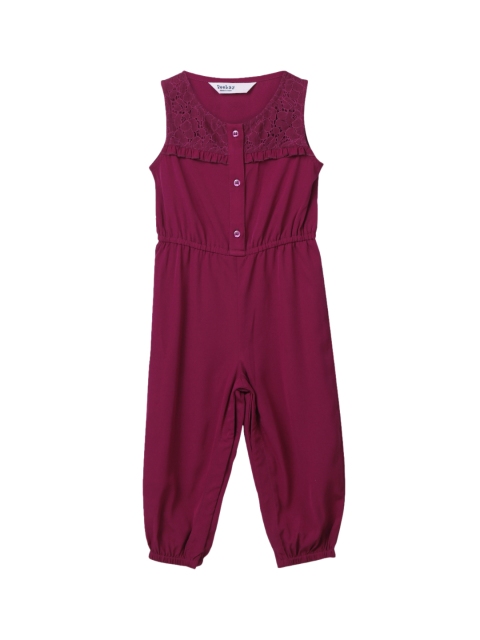 

Beebay Purple Solid Basic Jumpsuit