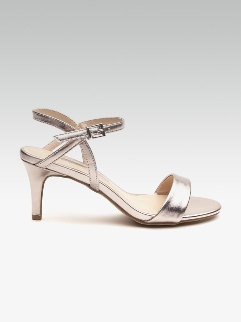 

DOROTHY PERKINS Women Rose Gold Solid Sandals