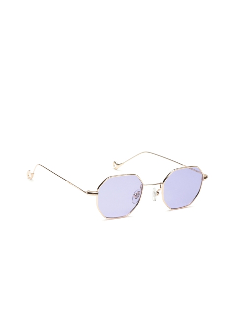

Daniel Klein Women Polarised Oval Sunglasses DK4183-C4, Lavender