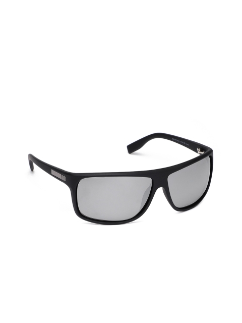

Daniel Klein Men Rectangle Sunglasses DK3172-C1, Silver