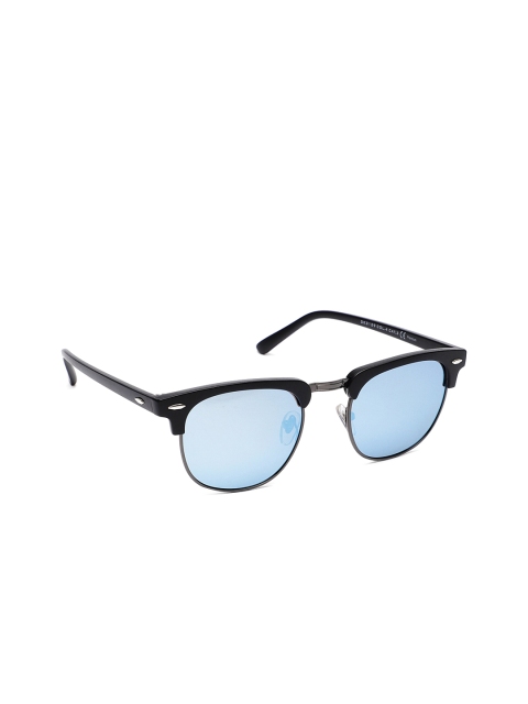 

Daniel Klein Men Mirrored Browline Sunglasses DK3129-C4, Blue