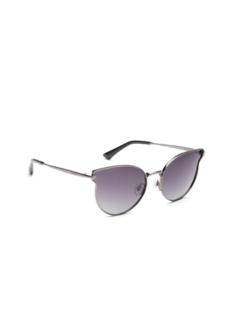 

Daniel Klein Women Cateye Sunglasses DK4172-C3, Grey