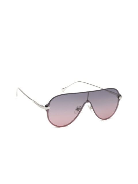 

Daniel Klein Women Polarised Shield Sunglasses DK4204-C5, Grey