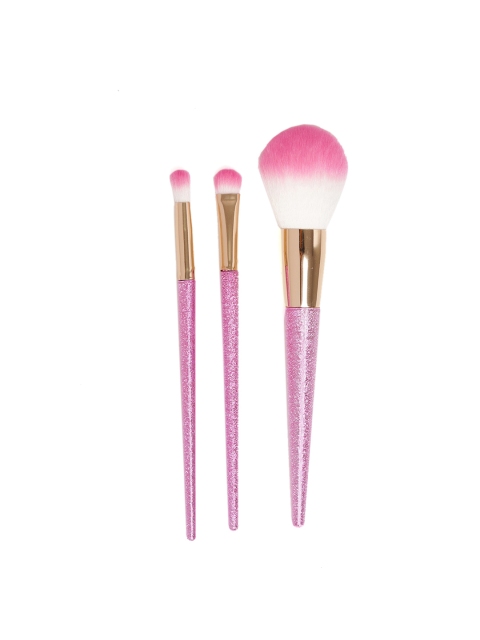 

Toniq Beauty Set of 3 Conceal the deal Make up Brushes, Pink