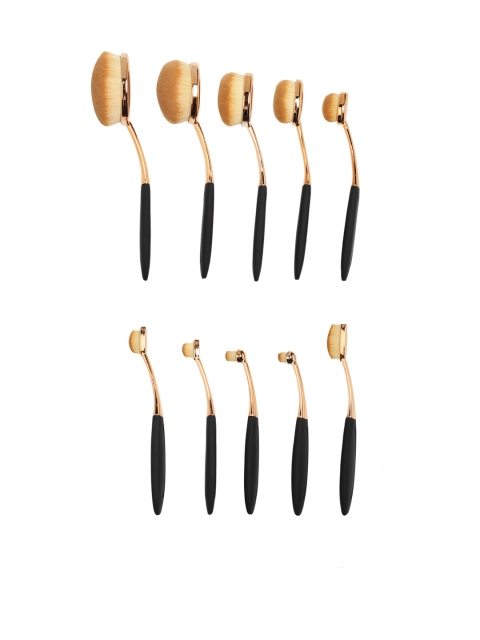 

ToniQ Oval Brush Set, Brown