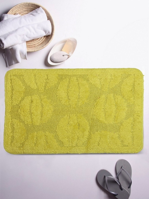 

Lushomes Fluorescent Green Regular Bathmat