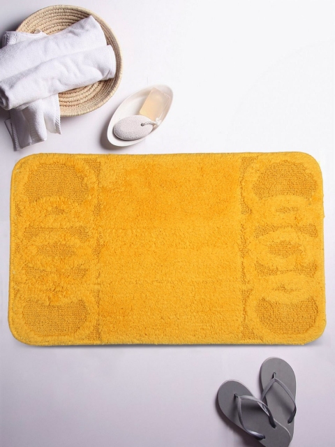 

Lushomes Yellow Regular Bathmat