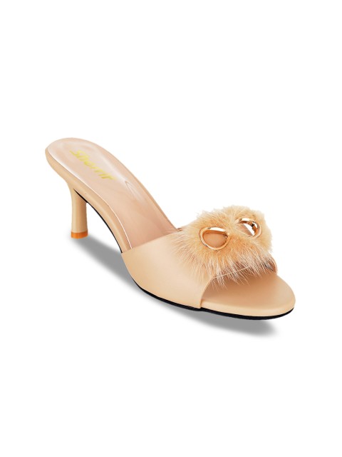 

Sherrif Shoes Women Beige Solid Sandals