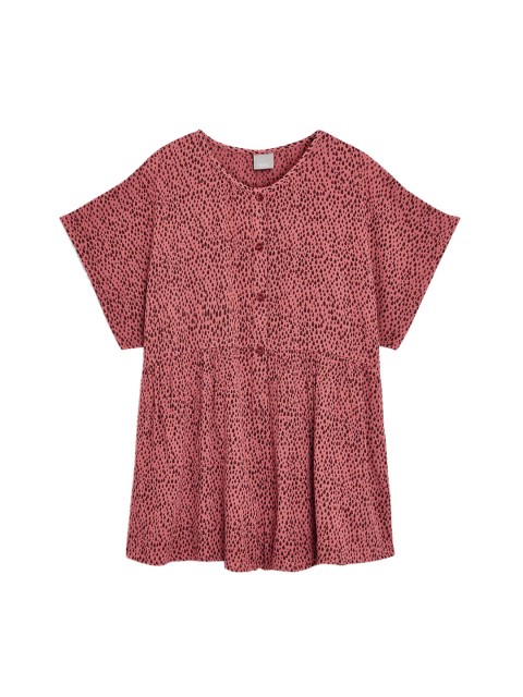 

next Girls Pink Printed A-Line Dress