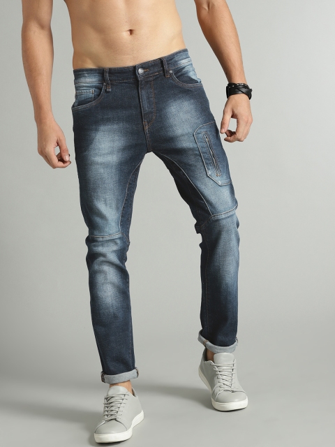 

Roadster Men Blue Slim Fit Low-Rise Clean Look Stretchable Jeans