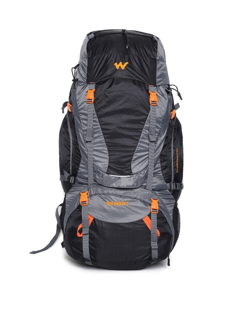 

Wildcraft Unisex Black Trailblazer 60 Rucksack