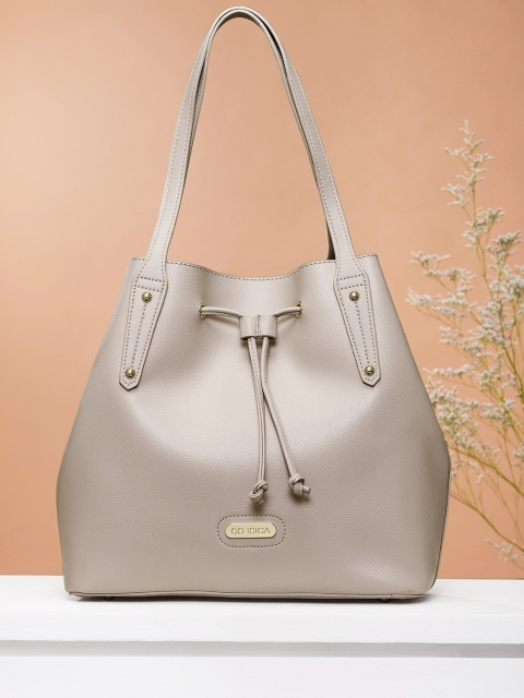 

CORSICA Grey Solid Shoulder Bag