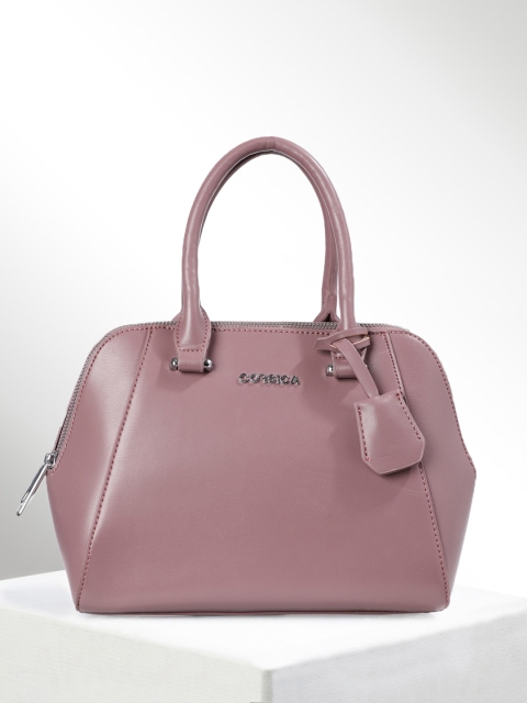 

CORSICA Mauve Solid Handheld Bag