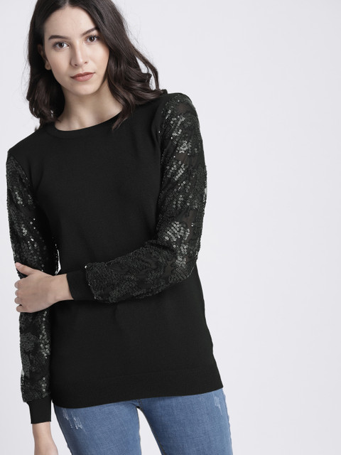 

Splash Women Black Solid Top