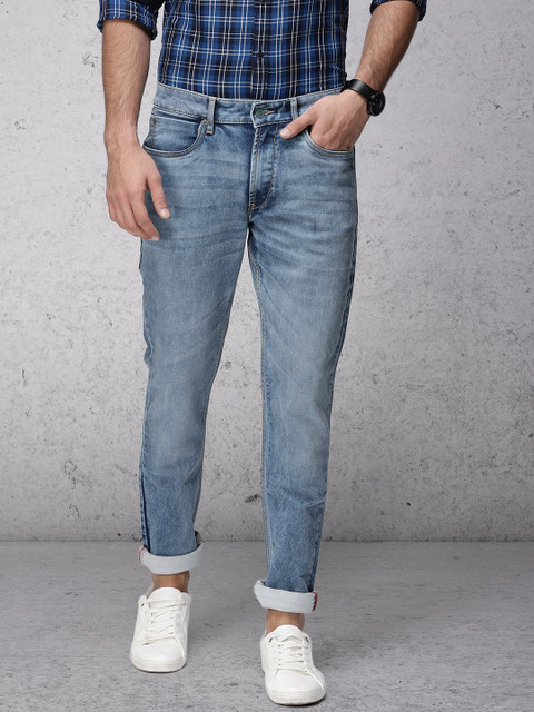 

Ecko Unltd Men Blue Super Slim Fit Mid-Rise Clean Look Stretchable Jeans