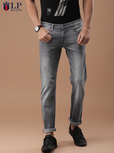 

Louis Philippe Jeans Men Blue Slim Fit Low-Rise Clean Look Stretchable Jeans