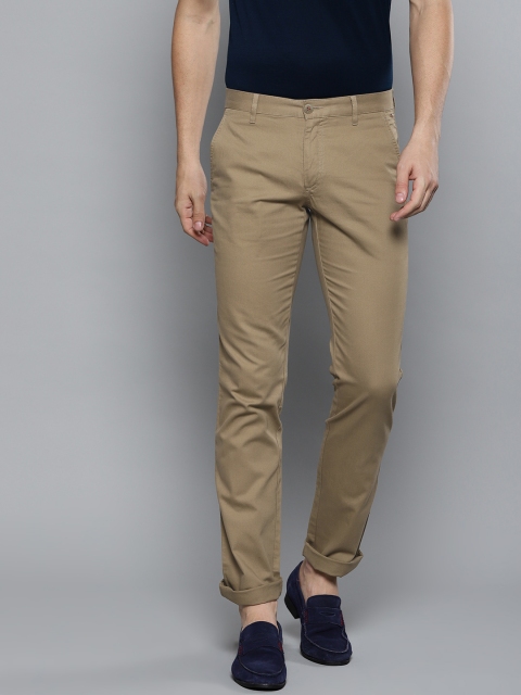 

Louis Philippe Sport Men Khaki Regular Fit Solid Regular Trousers