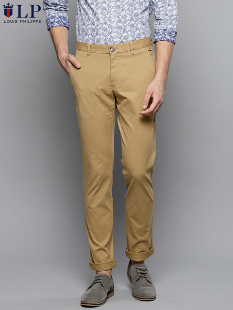 

Louis Philippe Sport Men Khaki Steven Slim Fit Solid RegularTrousers