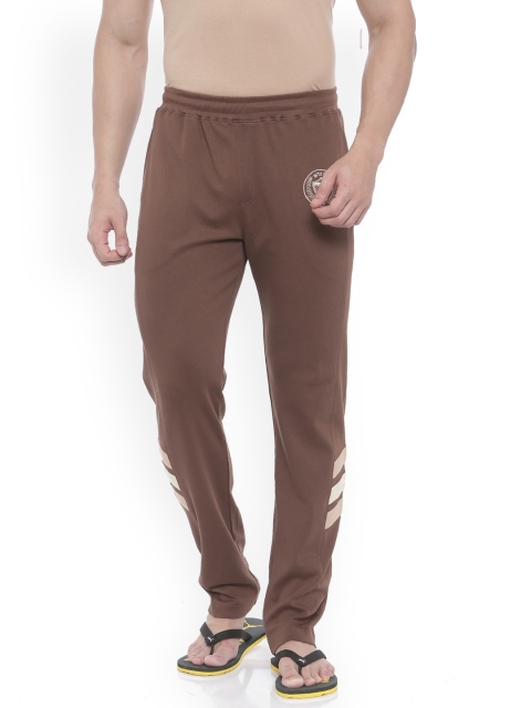 

Bitz Men Brown Solid Lounge Pants EBA001