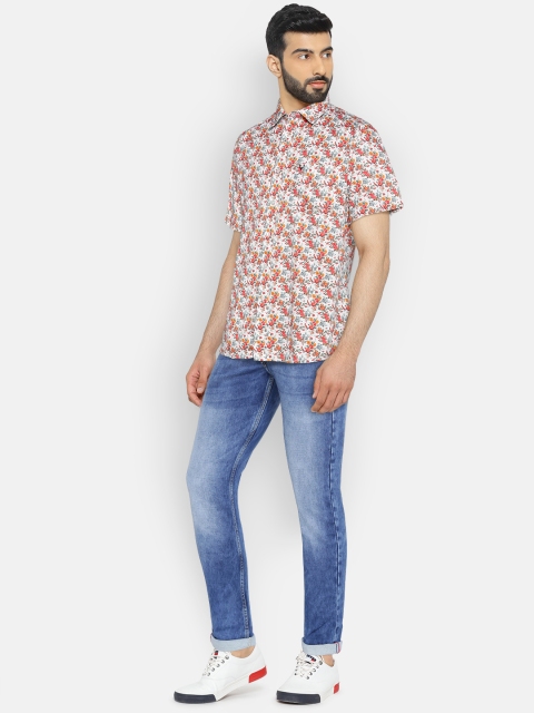 

Allen Solly Men Multicoloured Sport Regular Fit Printed Casual Shirt, Multi