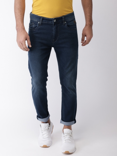 

Harvard Men Blue Skinny Fit Mid-Rise Clean Look Stretchable Jeans