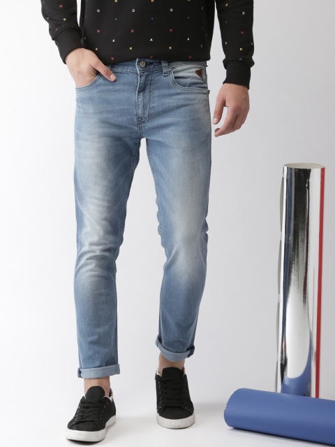 

Harvard Men Blue Skinny Fit Mid-Rise Clean Look Stretchable Jeans
