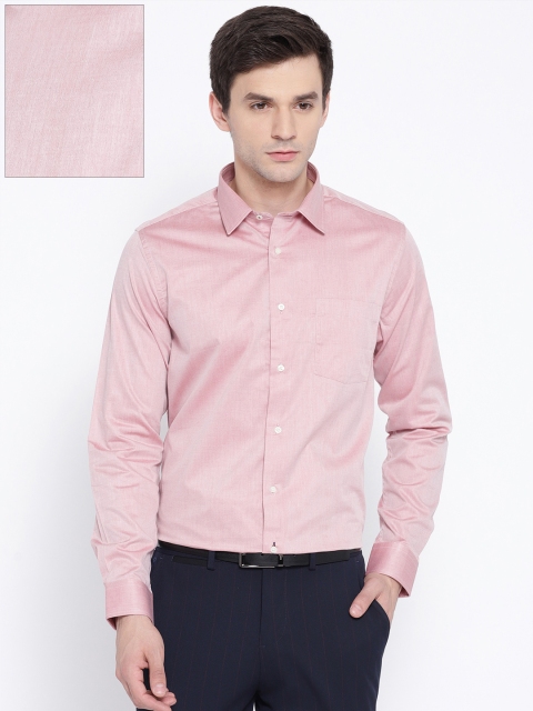 

Blackberrys Men Pink Slim Fit Solid Formal Shirt
