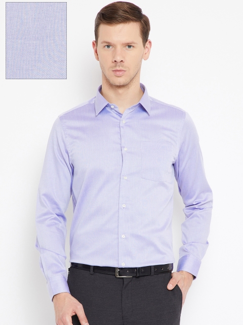 

Blackberrys Men Blue Slim Fit Solid Formal Shirt