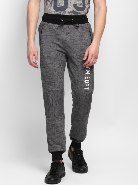 

MKH Men Grey Slim Fit Solid Joggers