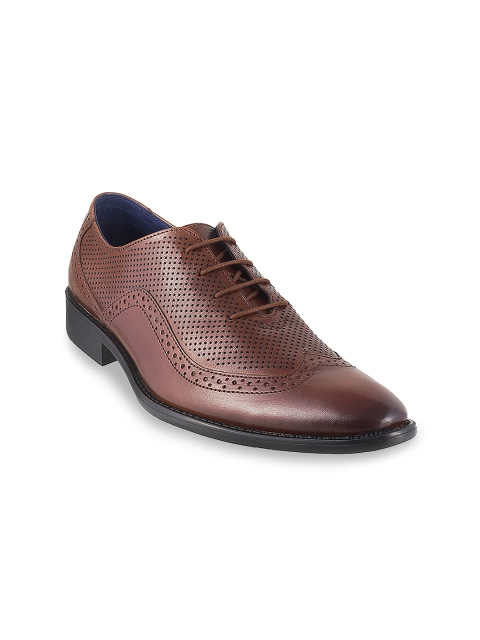 

Mochi Men Brown Leather Brogues