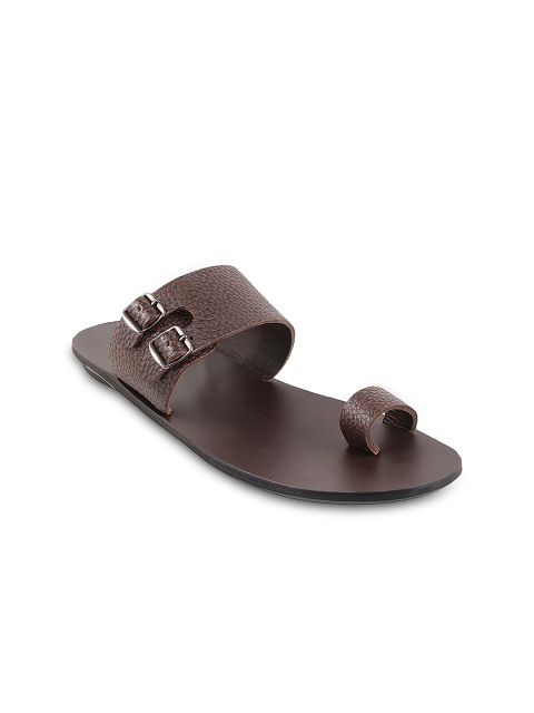 

Mochi Men Brown Leather Comfort Sandals
