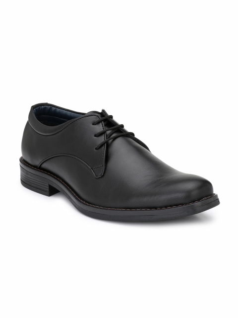 

Azzaro Black Men Black Formal Derbys