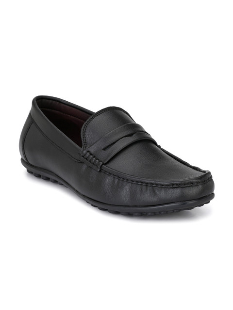 

Azzaro Black Men Black Loafers