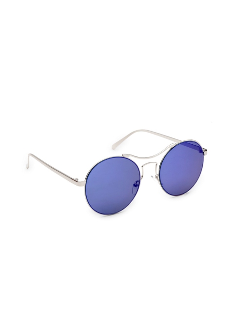 

Get Glamr Women Round Sunglasses SG-LT-MT-12-90, Blue