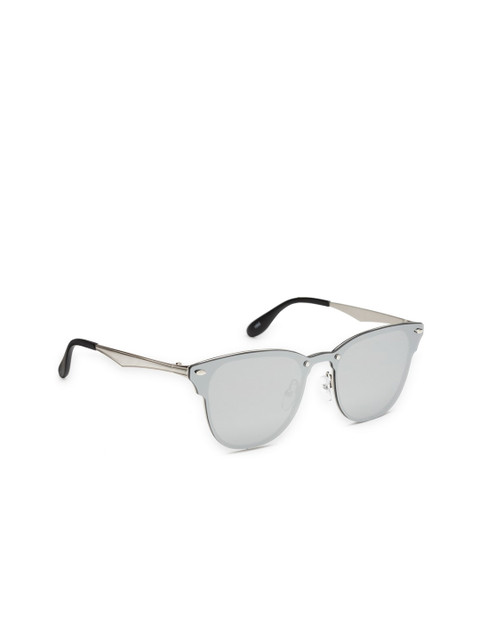 

Get Glamr Women Wayfarer Sunglasses SG-LT-1552-165, Silver