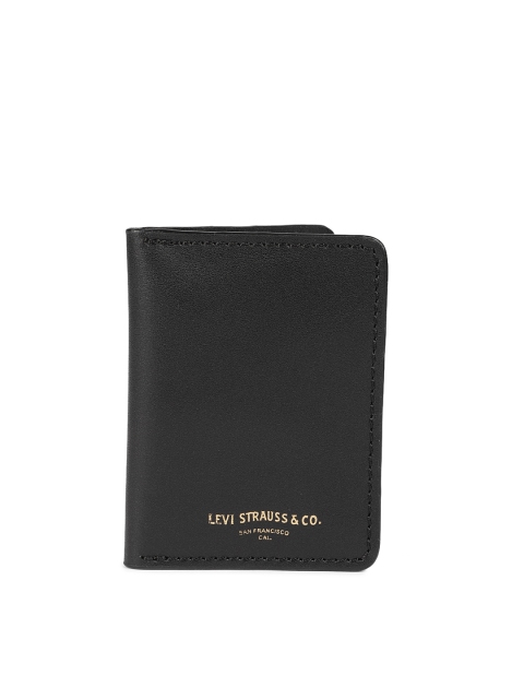 

Levis Men Black Solid Card Holder