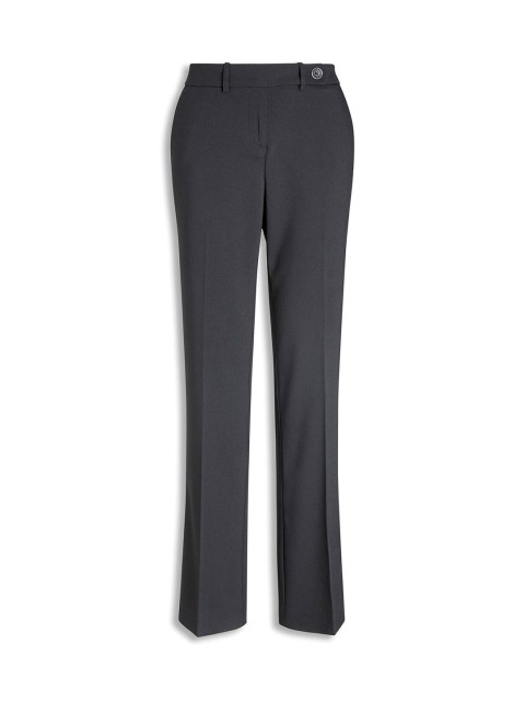 

next Women Grey Slim Fit Solid Regular Trousers
