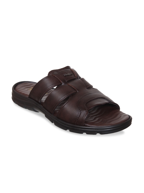 

Duke Men Brown Solid Slip-On