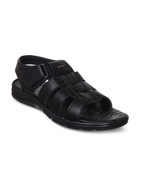 

Duke Men Black Fisherman Sandals