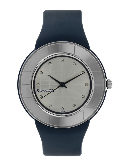 

Sonata Women Navy Blue Digital Watch