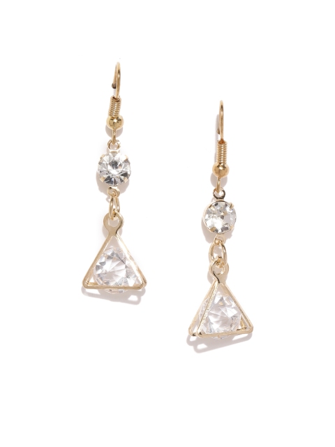 

ToniQ Gold-Toned Geometric Drop Earrings