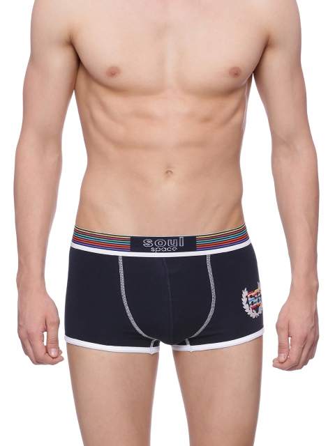 

Soul Space Men Navy Blue Solid Trunk ME9