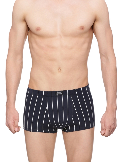 

Soul Space Men Navy Blue Striped Trunk ME13