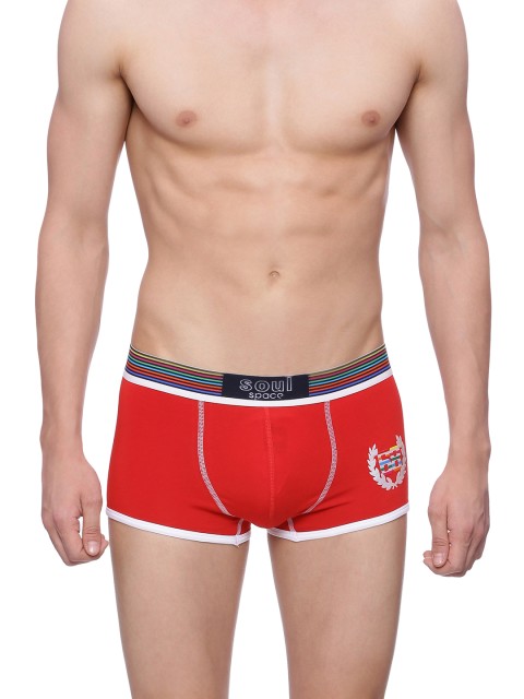 

Soul Space Men Red Solid Trunk ME11
