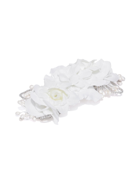 

Accessorize Off-White Floral French Barrete