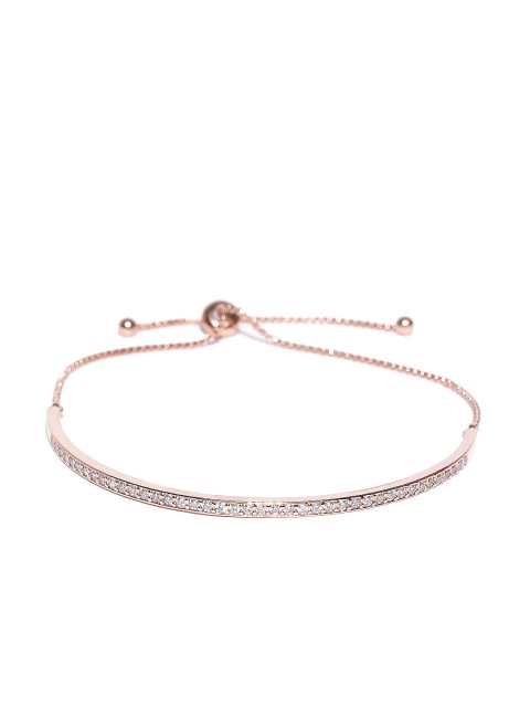 

Accessorize Rose Gold-Plated Contemporary Bracelet