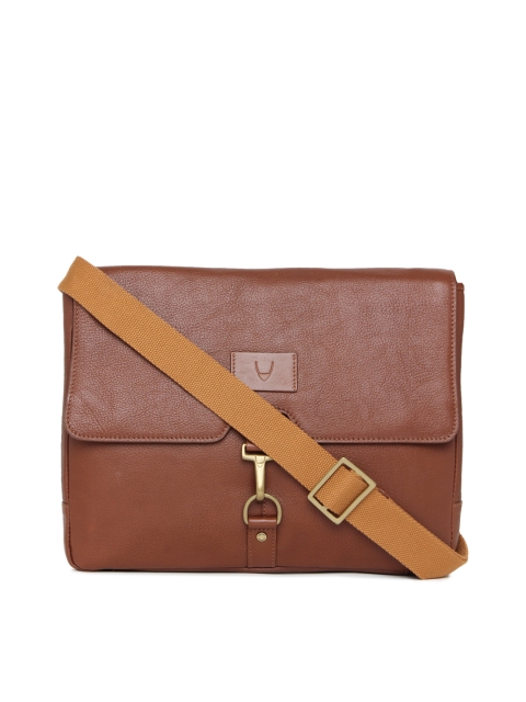 

Hidesign Men Brown Solid Laptop Bag